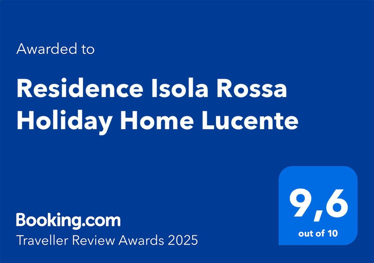 Residence Isola Rossa Holiday Home Lucente 외부 사진